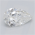Natural Diamond 0.90 Carats, Pear with  Cut, F Color, VS2 Clarity and Certified by GIA