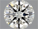 Diamante Natural 0.46 quilates, Redondo , Color I, claridad IF y certificado GIA