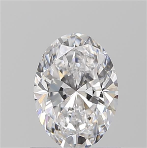 Picture of Natural Diamond 0.90 Carats, Oval with  Cut, D Color, VS2 Clarity and Certified by GIA