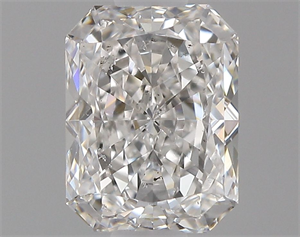 Picture of Natural Diamond 0.80 Carats, Radiant with  Cut, H Color, SI1 Clarity and Certified by GIA