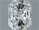Natural Diamond 0.81 Carats, Radiant with  Cut, G Color, VVS2 Clarity and Certified by GIA