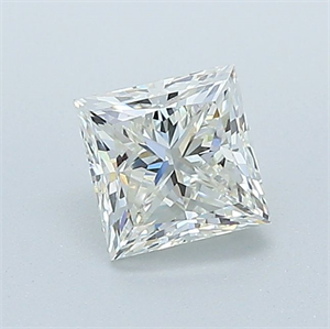 Foto Diamante Natural 0.70 quilates, Princesa , Color I, claridad VVS2 y certificado GIA de