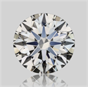 Diamante Natural 0.70 quilates, Redondo , Color G, claridad IF y certificado IGI