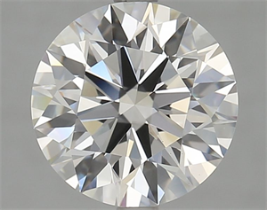Picture of Lab Grown Diamond 3.31 Carats, Round with Excellent Cut, D Color, VS2 Clarity and Certified by GIA