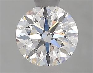 Picture of Natural Diamond 0.90 Carats, Round with Excellent Cut, D Color, SI2 Clarity and Certified by GIA