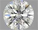 Natural Diamond 0.70 Carats, Round with Excellent Cut, G Color, VVS2 Clarity and Certified by IGI