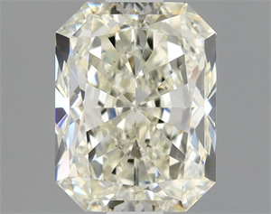 Foto Diamante Natural 1.02 quilates, Radiante , Color K, claridad SI1 y certificado GIA de