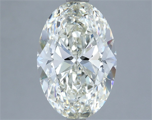 Picture of Natural Diamond 4.20 Carats, Oval with  Cut, J Color, VS2 Clarity and Certified by IGI