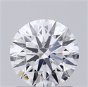 Del inventario de diamantes de laboratorio, 1.22 quilates, Redondo , Color D, claridad VVS2 y certificado IGI
