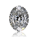 Natural Diamond 1.01 Carats, Oval with  Cut, D Color, VS1 Clarity and Certified by GIA