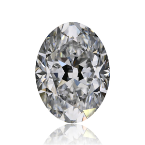 Picture of Natural Diamond 1.01 Carats, Oval with  Cut, D Color, VS1 Clarity and Certified by GIA