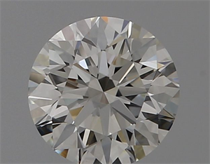Picture of Natural Diamond 0.44 Carats, Round with Excellent Cut, I Color, VVS1 Clarity and Certified by GIA