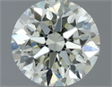 Diamante Natural 0.90 quilates, Redondo , Color L, claridad VVS2 y certificado IGI