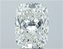 Natural Diamond 3.03 Carats, Cushion with  Cut, H Color, VS1 Clarity and Certified by GIA