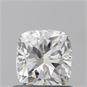 Natural Diamond 0.62 Carats, Cushion with  Cut, G Color, VS1 Clarity and Certified by GIA