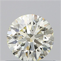 Diamante Natural 0.55 quilates, Redondo , Color N, claridad VVS2 y certificado GIA