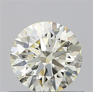 Foto Diamante Natural 0.55 quilates, Redondo , Color N, claridad VVS2 y certificado GIA de