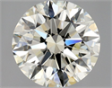 Diamante Natural 1.04 quilates, Redondo , Color L, claridad IF y certificado GIA