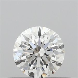 Picture of Natural Diamond 0.41 Carats, Round with Excellent Cut, G Color, VS2 Clarity and Certified by IGI