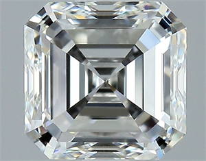 Foto Diamante Natural 1.51 quilates, Asscher , Color G, claridad VS1 y certificado GIA de