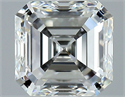 Natural Diamond 1.51 Carats, Asscher with  Cut, G Color, VS1 Clarity and Certified by GIA