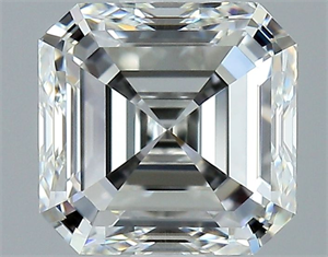 Picture of Natural Diamond 1.51 Carats, Asscher with  Cut, G Color, VS1 Clarity and Certified by GIA