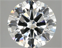 Del inventario de diamantes de laboratorio, 2.69 quilates, Redondo , Color G, claridad VVS2 y certificado IGI