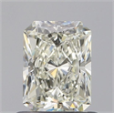 Natural Diamond 0.73 Carats, Radiant with  Cut, K Color, VVS2 Clarity and Certified by GIA