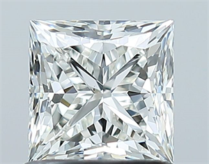 Picture of Natural Diamond 1.01 Carats, Princess with  Cut, I Color, VS2 Clarity and Certified by GIA