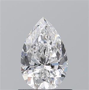 Picture of Natural Diamond 0.70 Carats, Pear with  Cut, D Color, VS1 Clarity and Certified by GIA