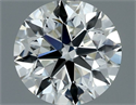 Diamante Natural 0.60 quilates, Redondo , Color H, claridad VVS2 y certificado IGI