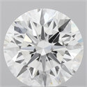 Lab Grown Diamond 2.58 Carats, Round with Ideal Cut, E Color, VVS2 Clarity and Certified by IGI