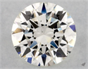 Diamante Natural 0.50 quilates, Redondo , Color I, claridad VS2 y certificado GIA