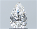 Diamante Natural 0.70 quilates, De pera , Color F, claridad VS2 y certificado GIA
