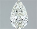 Natural Diamond 1.20 Carats, Pear with  Cut, I Color, VVS1 Clarity and Certified by IGI