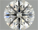 Natural Diamond 0.80 Carats, Round with Excellent Cut, I Color, VS2 Clarity and Certified by GIA