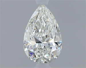 Foto Diamante Natural 0.40 quilates, De pera , Color G, claridad SI1 y certificado GIA de