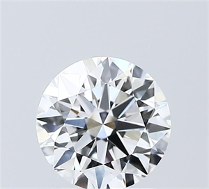 Picture of Lab Grown Diamond 1.50 Carats, Round with Ideal Cut, D Color, VVS2 Clarity and Certified by IGI