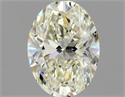 Diamante Natural 1.01 quilates, Ovalado , Color L, claridad VVS1 y certificado GIA