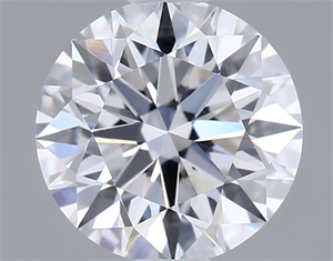 Picture of Lab Grown Diamond 1.03 Carats, Round with Ideal Cut, D Color, VVS2 Clarity and Certified by IGI