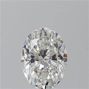 Picture of Natural Diamond 3.01 Carats, Oval with  Cut, H Color, VVS1 Clarity and Certified by GIA