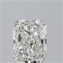 Diamante Natural 3.11 quilates, Radiante , Color G, claridad VS2 y certificado GIA