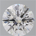 Lab Grown Diamond 5.09 Carats, Round with Ideal Cut, E Color, VVS2 Clarity and Certified by IGI