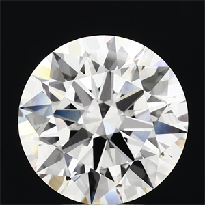Picture of Lab Grown Diamond 5.12 Carats, Round with Excellent Cut, F Color, VS1 Clarity and Certified by GIA