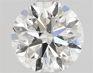 Picture of Natural Diamond 1.03 Carats, Round with Very Good Cut, F Color, SI1 Clarity and Certified by GIA