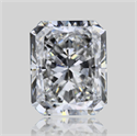 Natural Diamond 5.01 Carats, Radiant with  Cut, G Color, VS1 Clarity and Certified by GIA