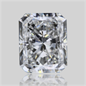 Natural Diamond 5.01 Carats, Radiant with  Cut, G Color, VS1 Clarity and Certified by GIA