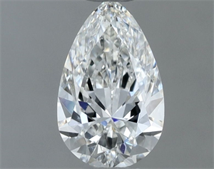 Picture of Natural Diamond 0.50 Carats, Pear with  Cut, G Color, VVS1 Clarity and Certified by GIA