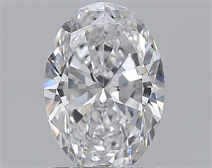 Picture of Natural Diamond 1.01 Carats, Oval with  Cut, D Color, VS2 Clarity and Certified by GIA