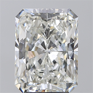Picture of Natural Diamond 4.02 Carats, Radiant with  Cut, H Color, VS1 Clarity and Certified by GIA